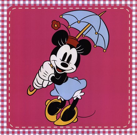 Framed Classic Minnie Mouse Print