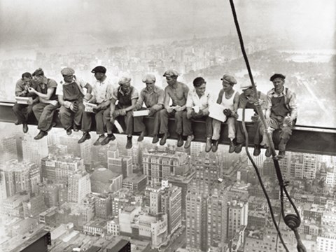 Framed Rockefeller Center, 1932 Print