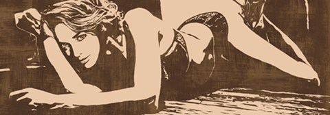 Framed Strike a  Pose Print