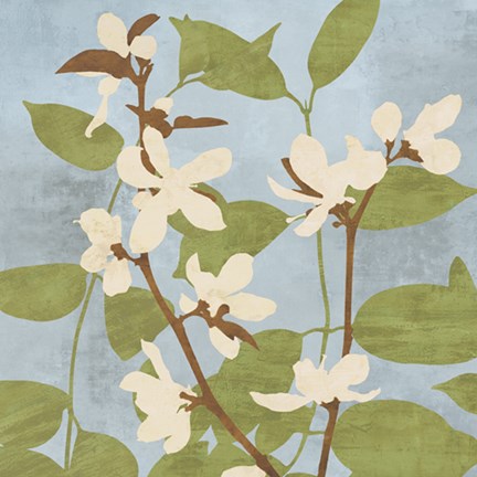 Framed Secret Garden II Print