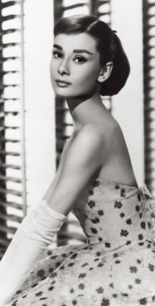 Framed Audrey , 1955 Print