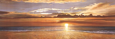 Framed Peaceful Beach Print