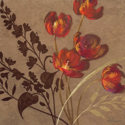 Framed Ember I Print