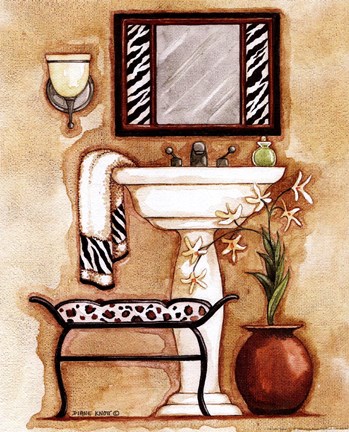 Framed Safari IV Print