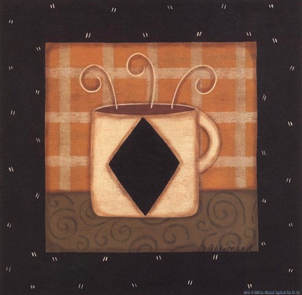 Framed Coffee Mug II Print