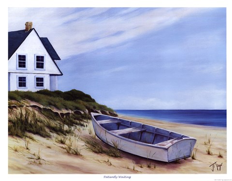 Framed Patiently Waiting Print