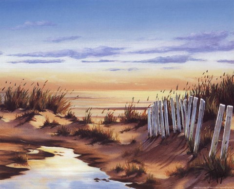 Framed Ocean Side Print