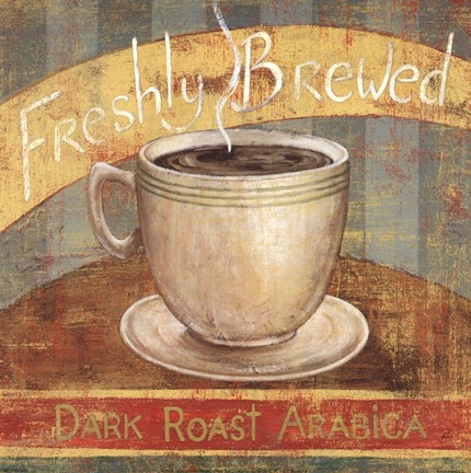 Framed Fresh Brew I Print