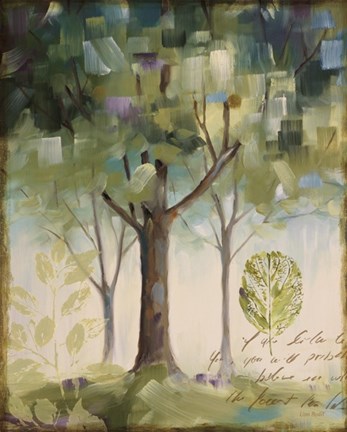 Framed Hopes &amp; Greens III Print