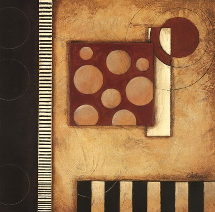 Framed Mosaic I Print