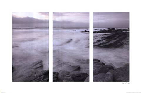 Framed Sunset at Brough Head I Print