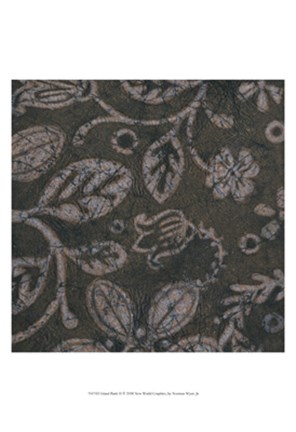 Framed Island Batik II Print