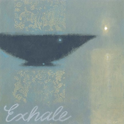 Framed Exhale Print
