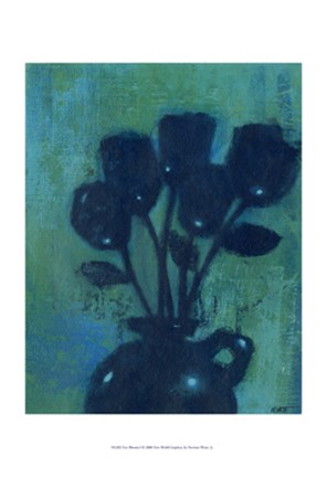 Framed Eco Blooms I Print