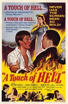 Framed Touch of Hell Movie Poster Print