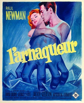 Framed Hustler Blue Print