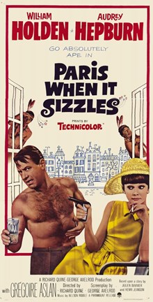 Framed Paris When It Sizzles Print