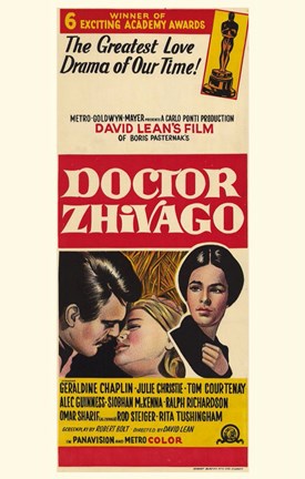 Framed Doctor Zhivago Vertical Print