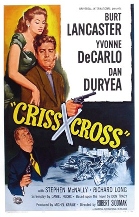 Framed Criss Cross - Yvonne DeCarlo Print