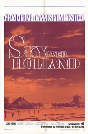 Framed Sky Over Holland Print