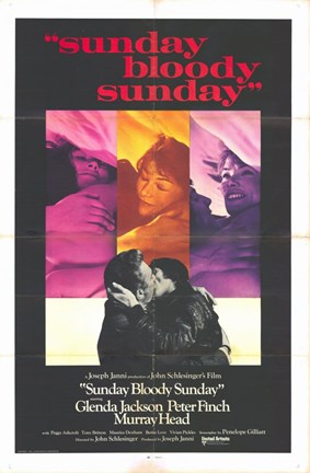 Framed Sunday Bloody Sunday Glenda Jackson Print