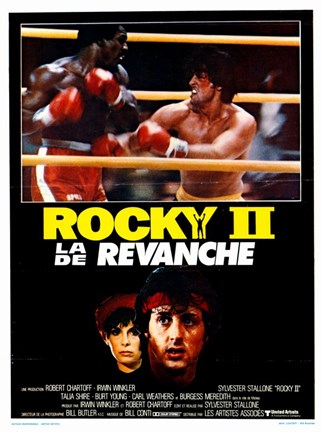 Framed Rocky 2 (spanish) Print