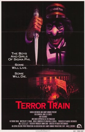 Framed Terror Train Print