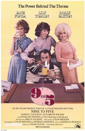 Framed 9 to 5 Print