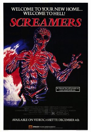 Framed Screamers - Welcome to Hell Print