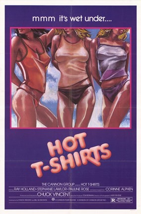 Framed Hot T-Shirts Print