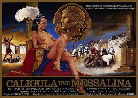 Framed Caligula &amp; Messalina Print