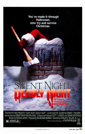 Framed Silent Night Deadly Night Print