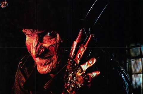 Framed Nightmare on Elm Street Print