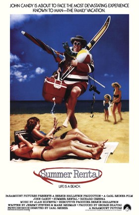 Framed Summer Rental Print