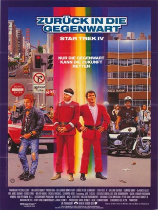 Framed Star Trek 4: The Voyage Home Print