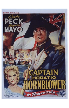 Framed Captain Horatio Hornblower Print