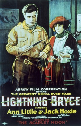 Framed Lightning Bryce Print