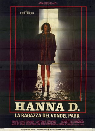 Framed Hanna D: The Girl from Vondel Park Print