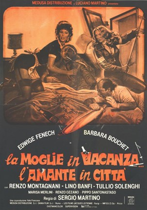Framed La Moglie in vacanza... l&#39;amante in citta Print