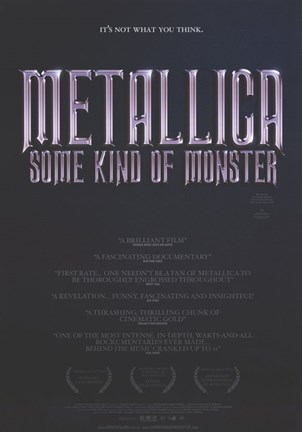 Framed Metallica: Some Kind of Monster Print