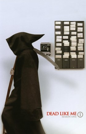 Framed Dead Like Me Reaper Clocking In Print