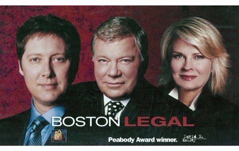 Framed Boston Legal - horizontal Print