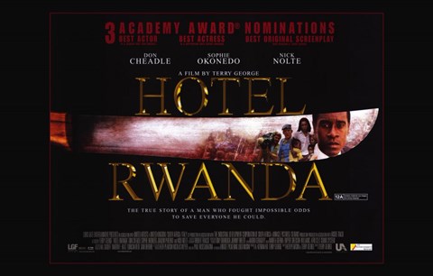 Framed Hotel Rwanda Print