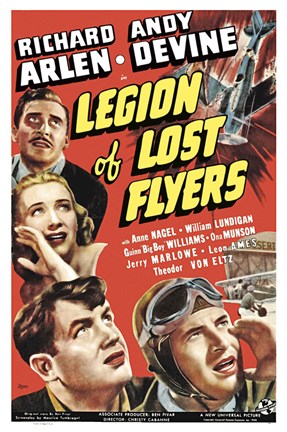 Framed Legion of Lost Flyers Print