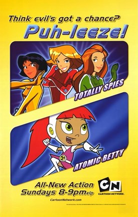 Framed Totally Spies Print