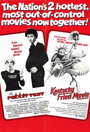 Framed Rabbit Test/Kentucky Fried Movie Print