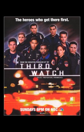 Framed Third Watch - officers Print