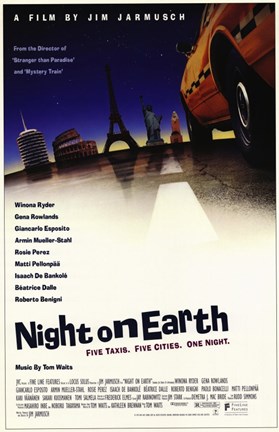 Framed Night on Earth Print