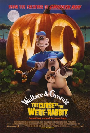 Framed Wallace &amp; Gromit: The Curse of the Were-Rabbit Movie Print