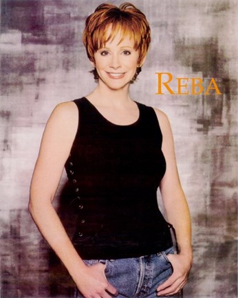 Framed Reba McEntire Print